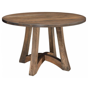 Tifton Round Amish Pub Table - Charleston Amish Furniture