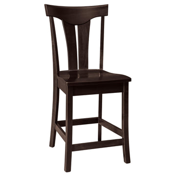 Tifton Stationary Amish Barstool - Charleston Amish Furniture