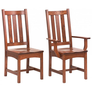 Vintage Mission Amish Dining Chair - Charleston Amish Furniture