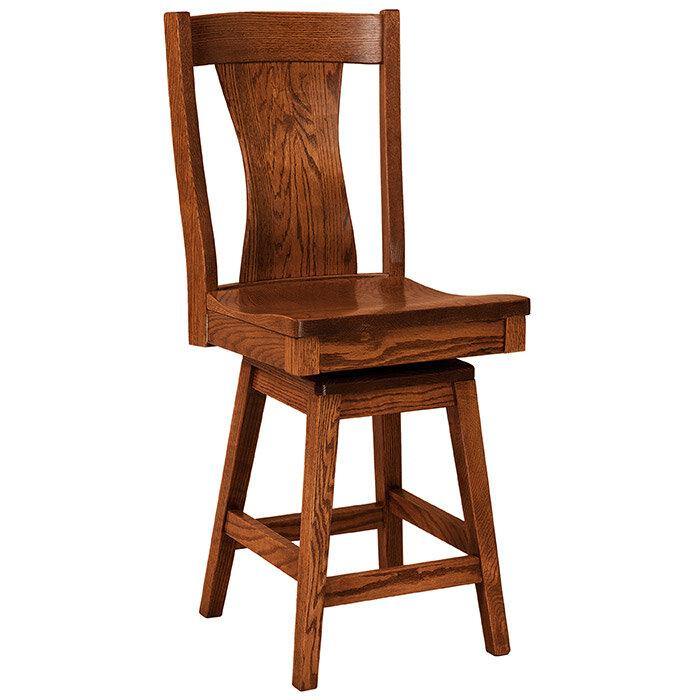 Westin Amish Barstool - Charleston Amish Furniture