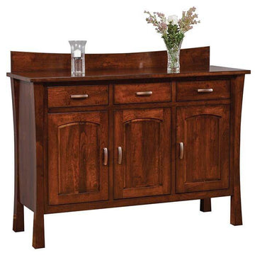 Woodbury Amish Buffet with Backsplash - Charleston Amish Furniture