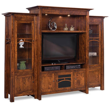 Artesa Amish 3-Piece Entertainment Center - Charleston Amish Furniture