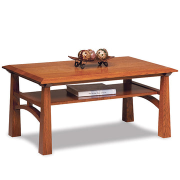 Artesa Amish Coffee Table - Charleston Amish Furniture