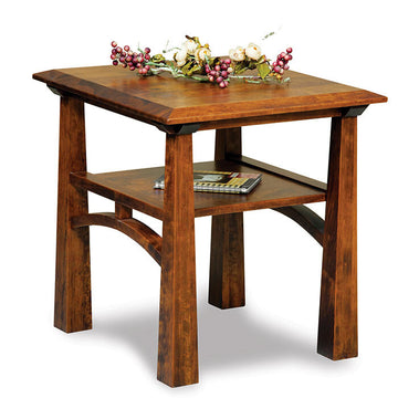 Artesa Amish End Table - Charleston Amish Furniture