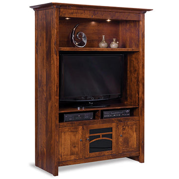 Artesa Amish Entertainment Center - Charleston Amish Furniture