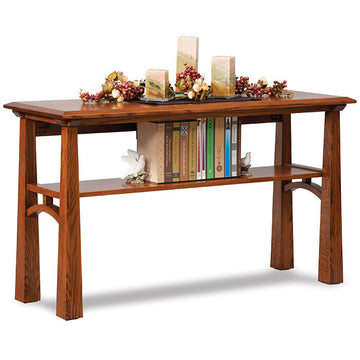 Artesa Amish Sofa Table - Charleston Amish Furniture