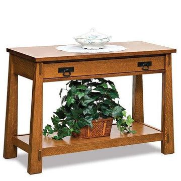 Modesto Amish Sofa Table - Charleston Amish Furniture