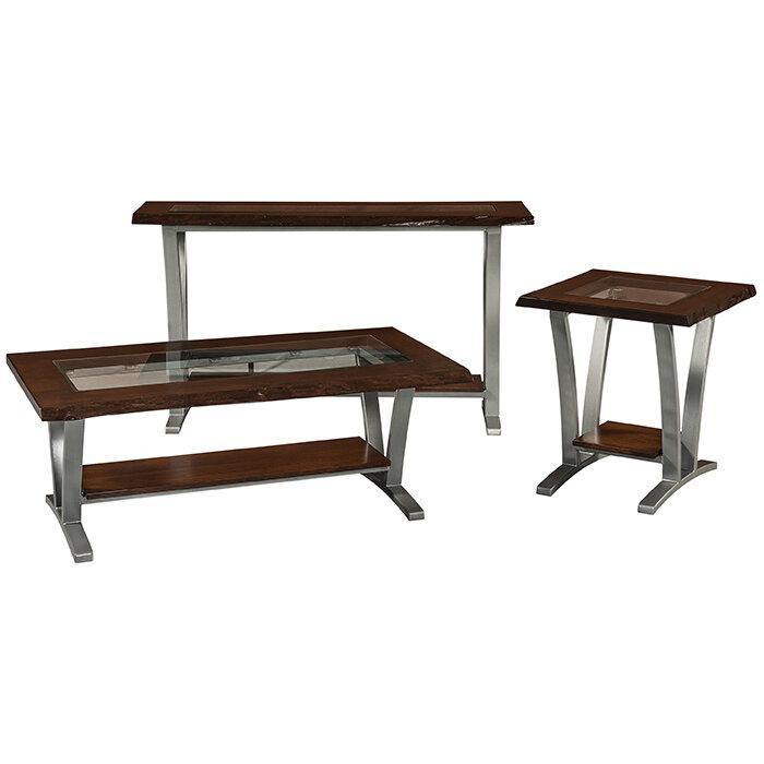 Pagosa Amish Live Edge Amish Occasional Tables - Charleston Amish Furniture