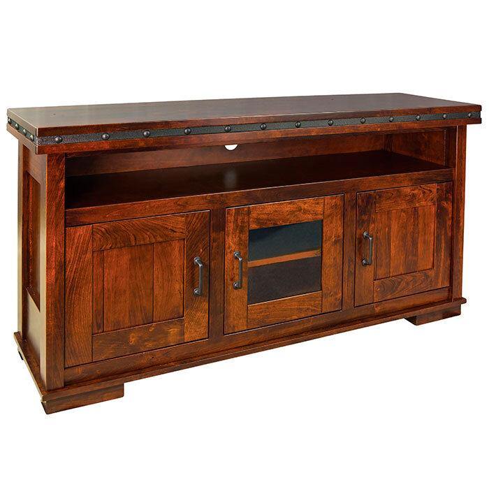 Pasadena Amish TV Stand - Charleston Amish Furniture