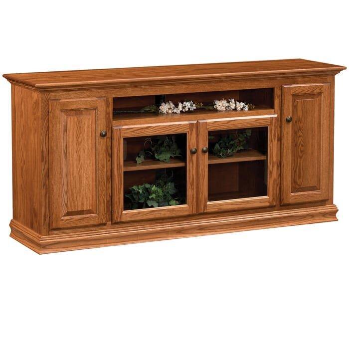 Traditional Amish TV Stand - Charleston Amish Furniture