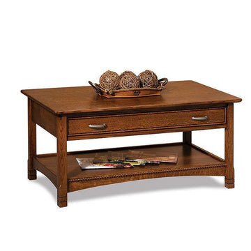 West Lake Amish Coffee Table - Charleston Amish Furniture