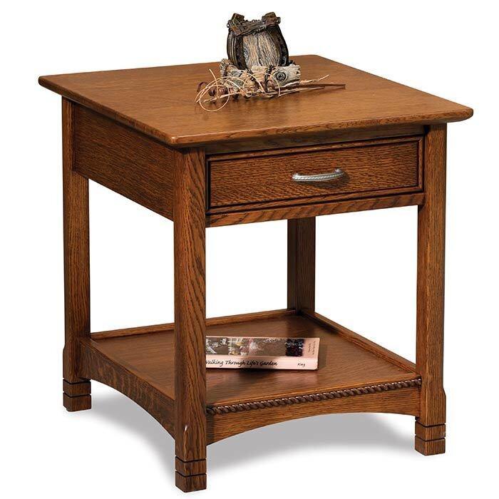 West Lake Amish End Table - Charleston Amish Furniture