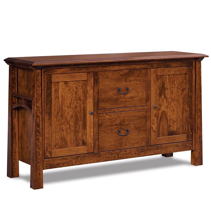 Artesa Amish Credenza - Charleston Amish Furniture