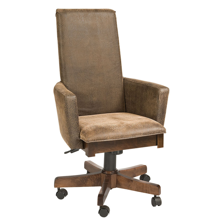 Bradbury Amish Desk Chair - Charleston Amish Furniture