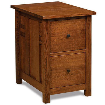 Kascade Amish Solid Wood  File Cabinet - Charleston Amish Furniture