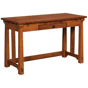 Manitoba Solid Wood Amish Desk - Charleston Amish Furniture