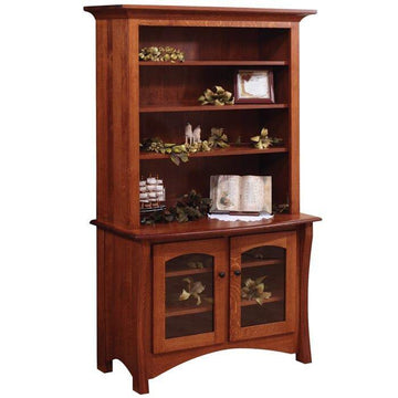 Amish Master Bookcase - Charleston Amish Furniture