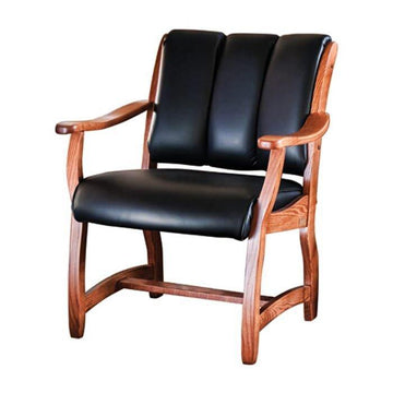 Midland Amish Client Desk Chair - Charleston Amish Furniture