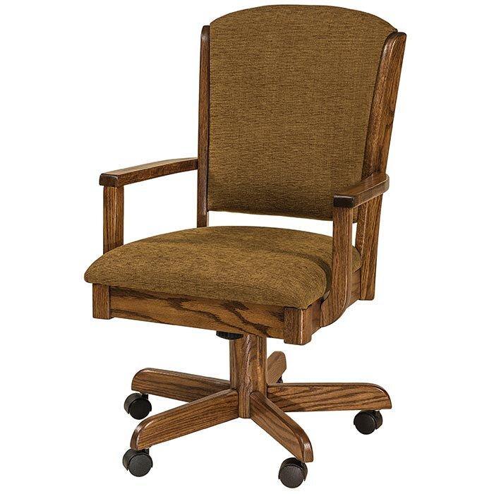Morris Amish Desk Chair - Charleston Amish Furniture