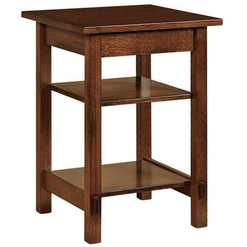 Springhill Amish Solid Wood Printer Stand - Charleston Amish Furniture