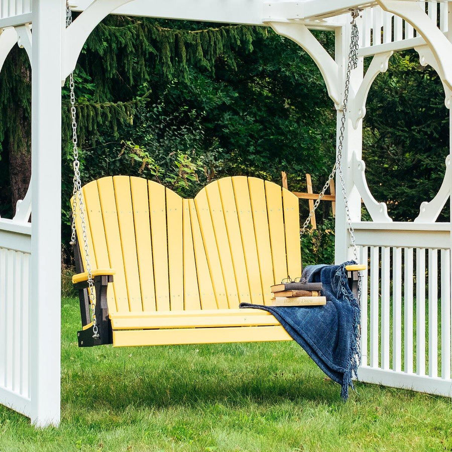 Amish Poly 4' Adirondack Swing - Charleston Amish Furniture
