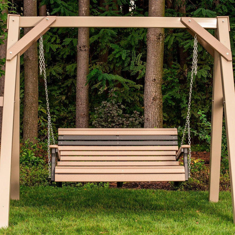 Amish Poly 4' Plain Swing - Charleston Amish Furniture