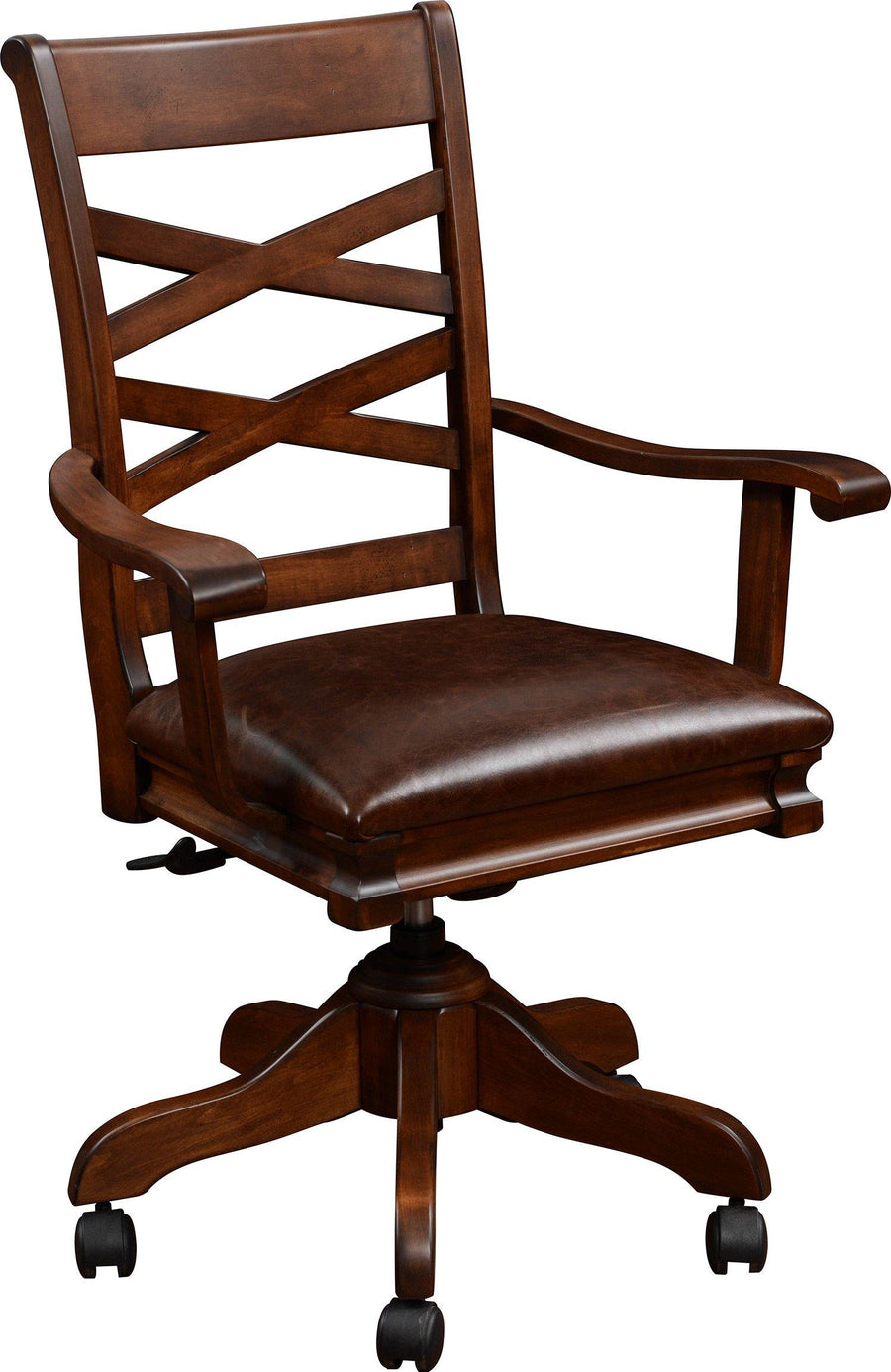 Amish Writing Desk Chair - Charleston Amish Furniture