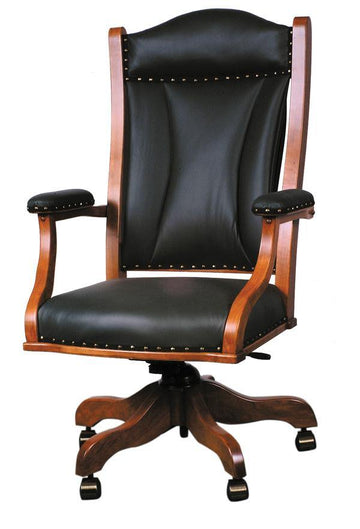 Buckingham Amish Desk Chair - Charleston Amish Furniture