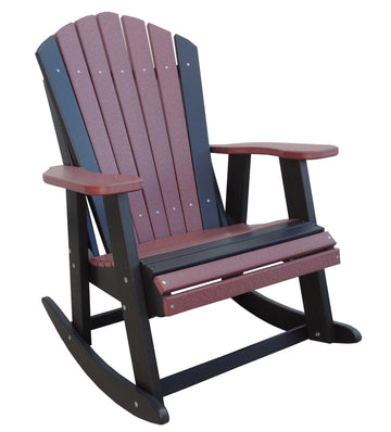 Amish Poly Adirondack Rocker - Charleston Amish Furniture