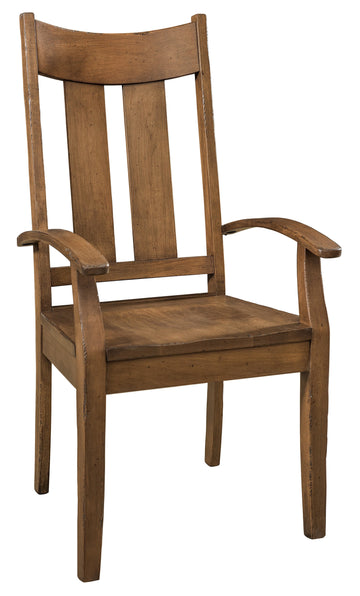 Aspen Amish Arm Chair - Charleston Amish Furniture
