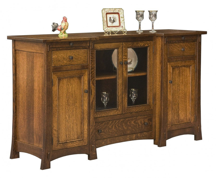 Aspen Solid Wood Amish Buffet - Charleston Amish Furniture