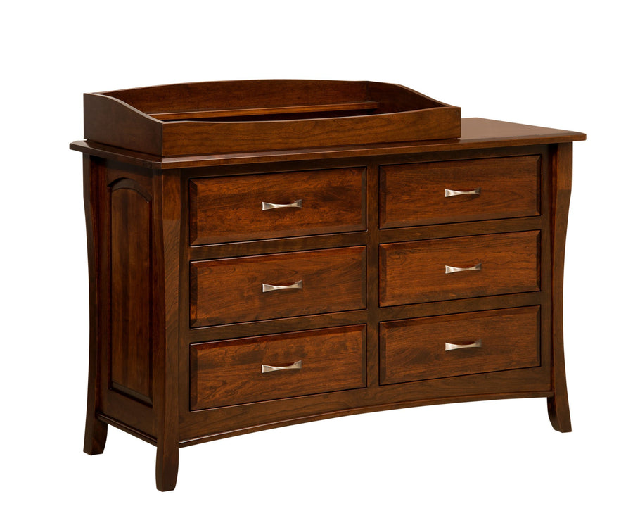 Berkley Amish 6-Drawer Dresser with Box Top - Charleston Amish Furniture