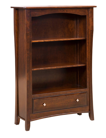 Berkley Amish Bookcase - Charleston Amish Furniture