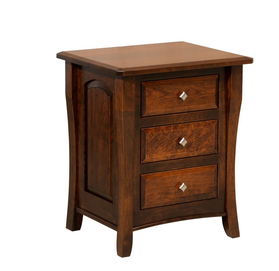 Berkley Amish Solid Wood Night Stand - Charleston Amish Furniture