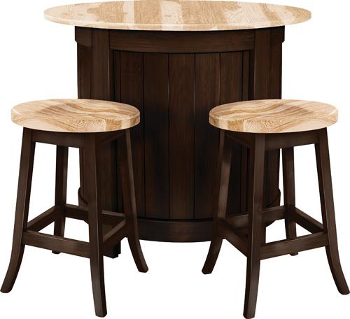 Bronson Amish Pub Table - Charleston Amish Furniture