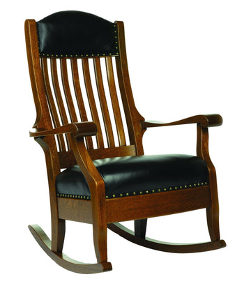 Aunties Amish Rocker - Charleston Amish Furniture