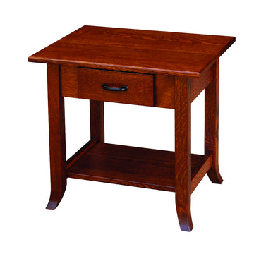 Bunker Hill Amish Solid Wood End Table - Charleston Amish Furniture