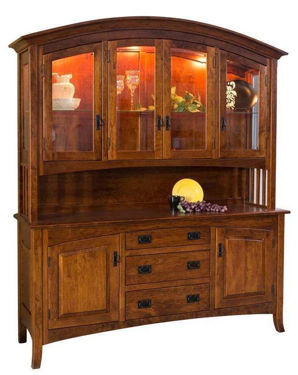 Cambria Amish Hutch - Charleston Amish Furniture