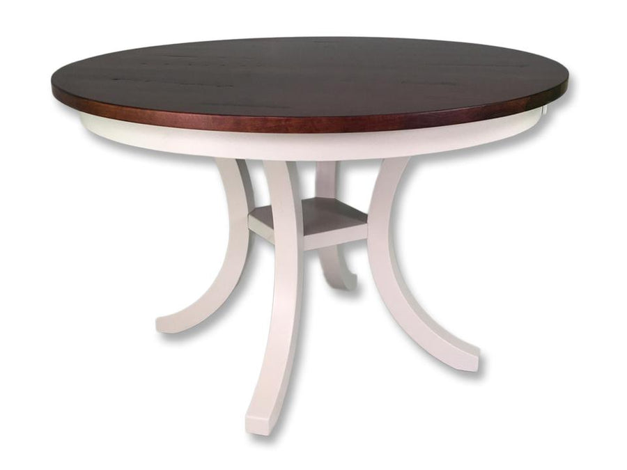 Carlisle Amish Round Table - Charleston Amish Furniture