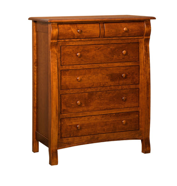 Castlebury Amish 6-Drawer Chest - Charleston Amish Furniture