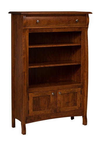 Castlebury Amish Bookcase - Charleston Amish Furniture