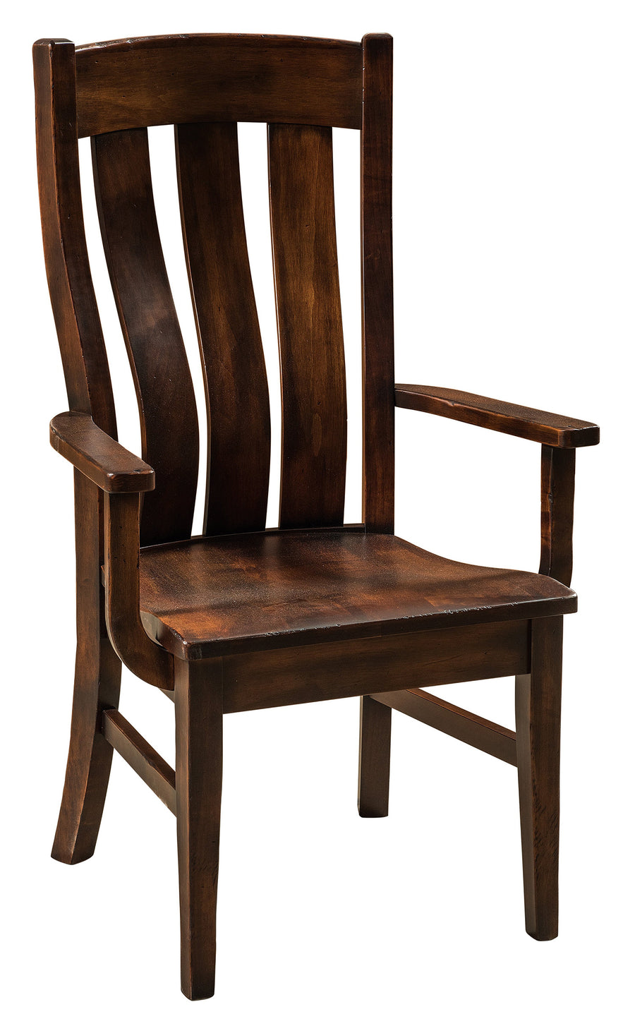 Chesterton Amish Arm Chair - Charleston Amish Furniture