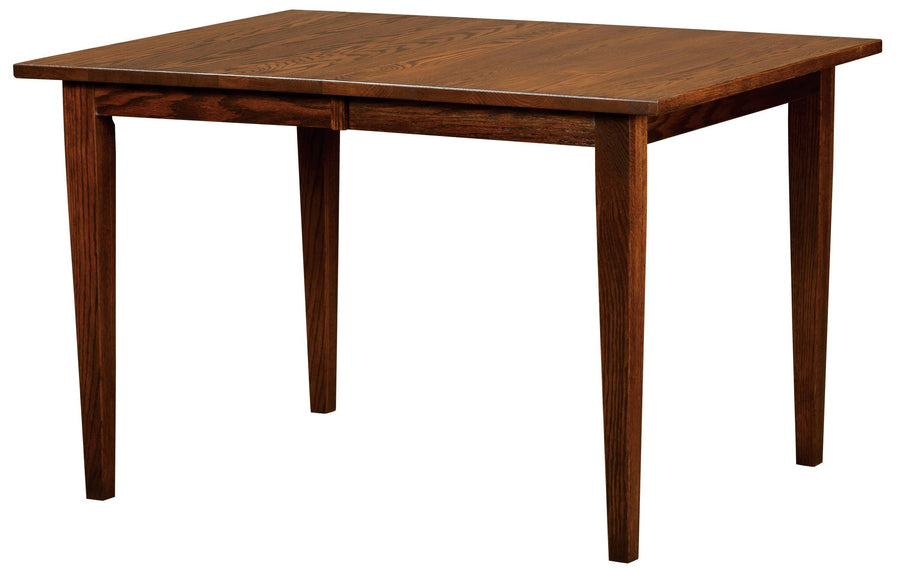 Dover Amish Leg Table - Charleston Amish Furniture