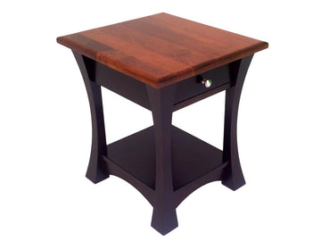 Elmo Amish Solid Wood End Table - Charleston Amish Furniture