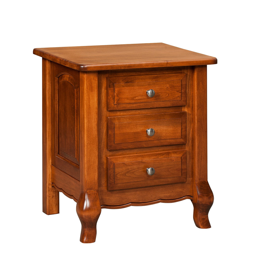 French Country Amish Night Stand - Charleston Amish Furniture