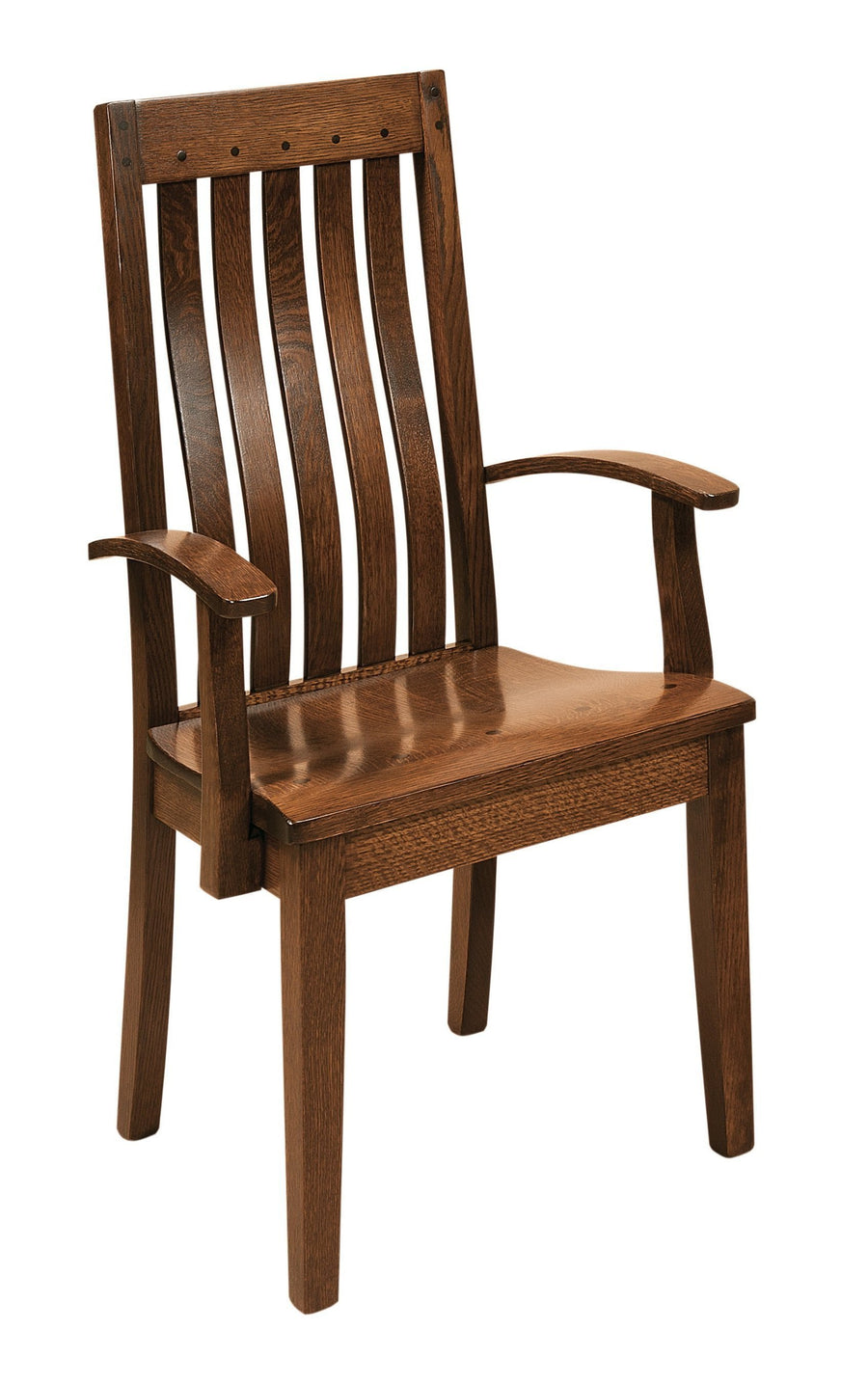 Fresno Amish Arm Chair - Charleston Amish Furniture