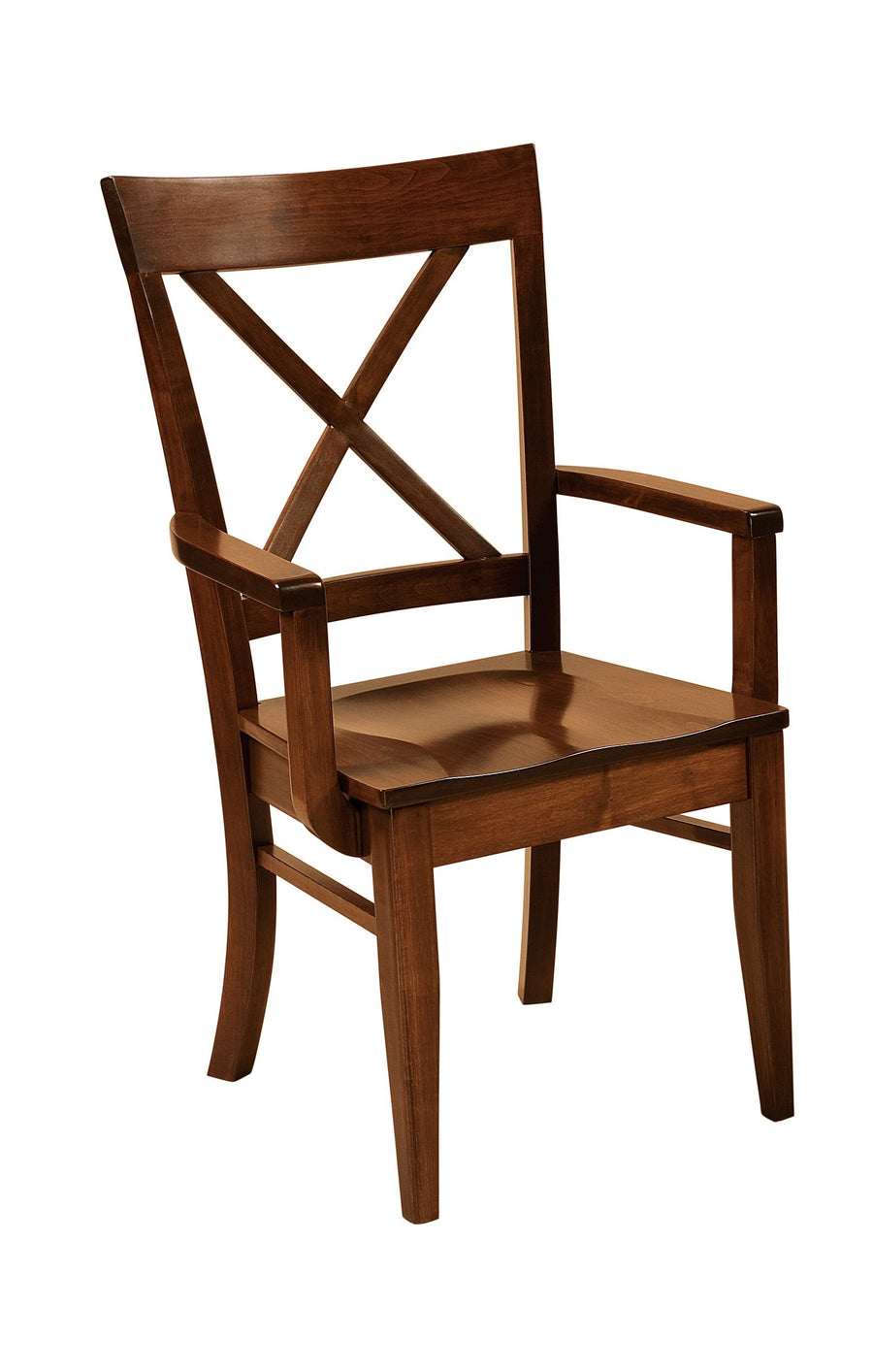 Frontier Amish Arm Chair - Charleston Amish Furniture