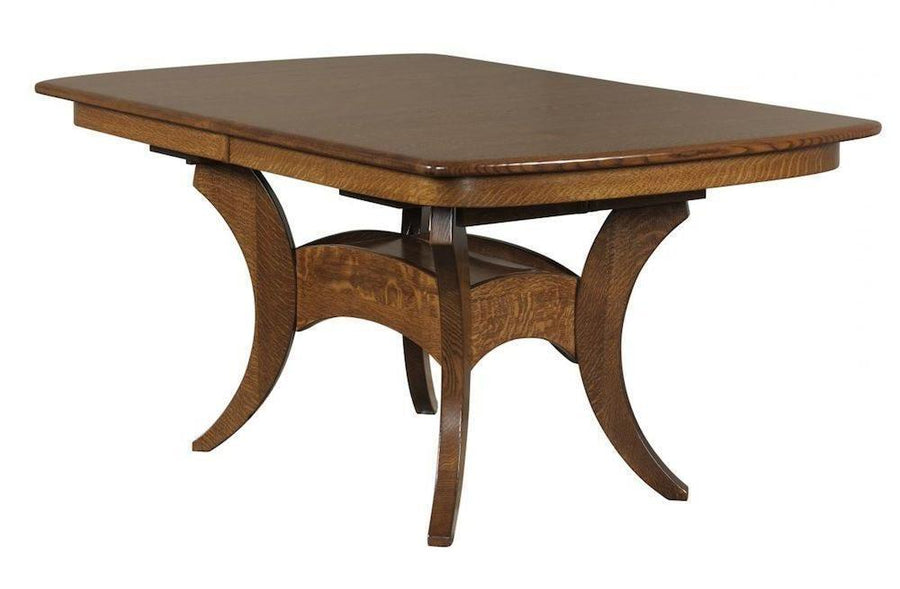 Galveston Amish Trestle Table - Charleston Amish Furniture