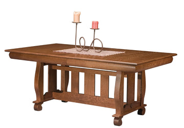 Hampton Amish Trestle Table
