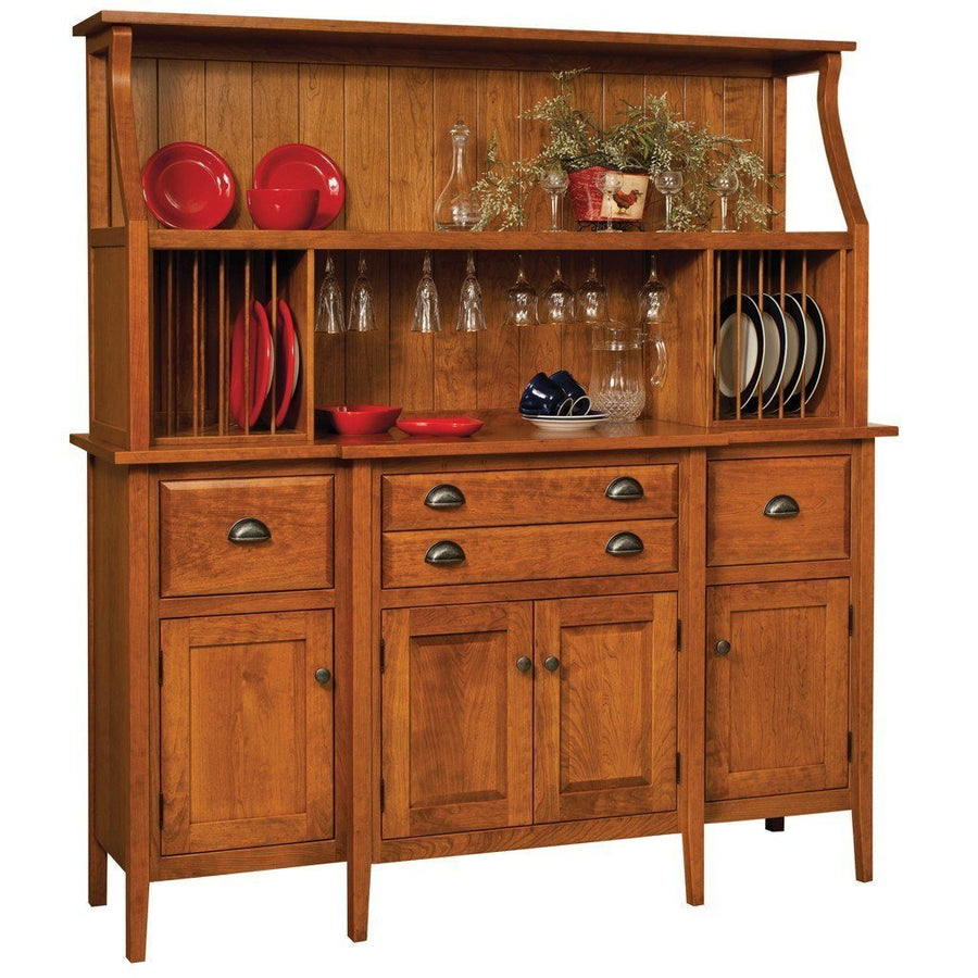 Stowell Amish Solid Wood Hutch